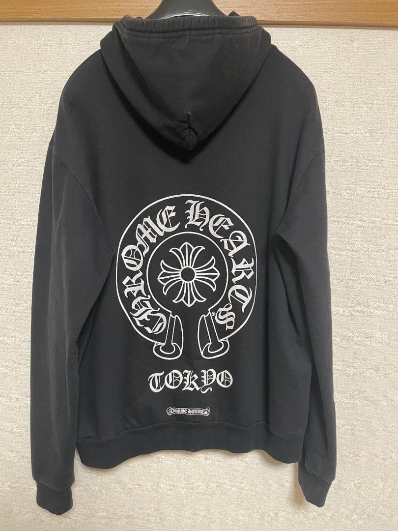 正規　クロムハーツ 　ジップアップパーカー東京限定　L