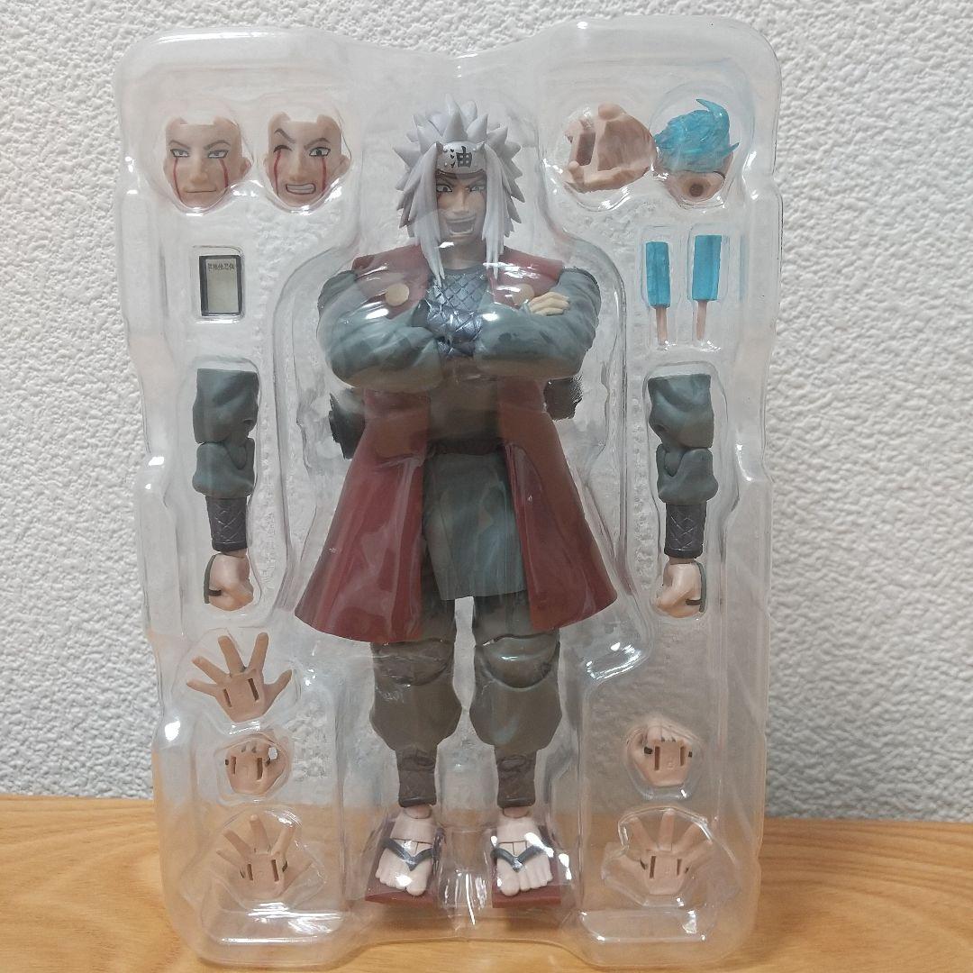 NARUTO S.H.Figuarts 自来也 Web 開封 ナルト フィギュア