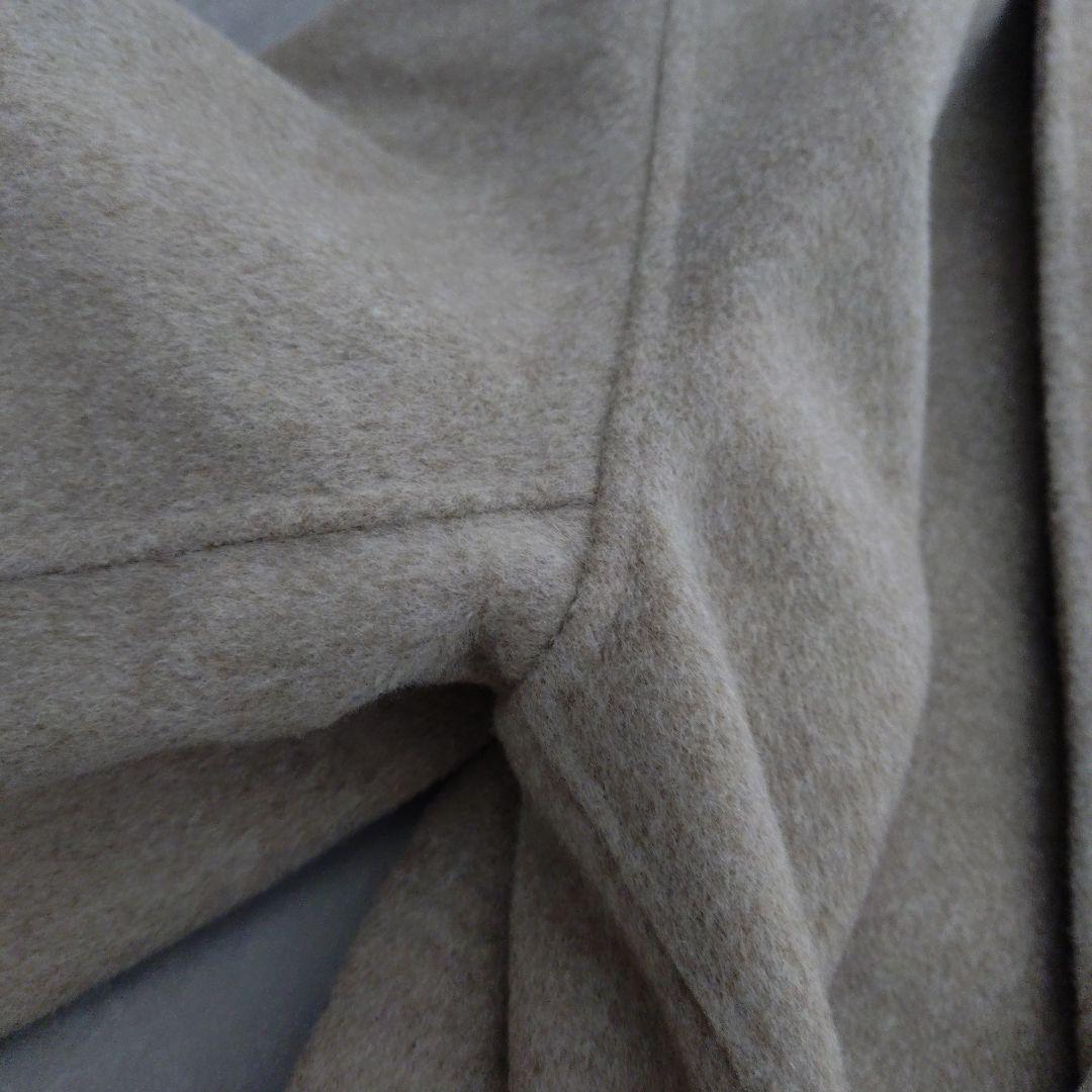 GALERIE VIE　ウールダブルフェイス チェスターコート　ベージュ　36