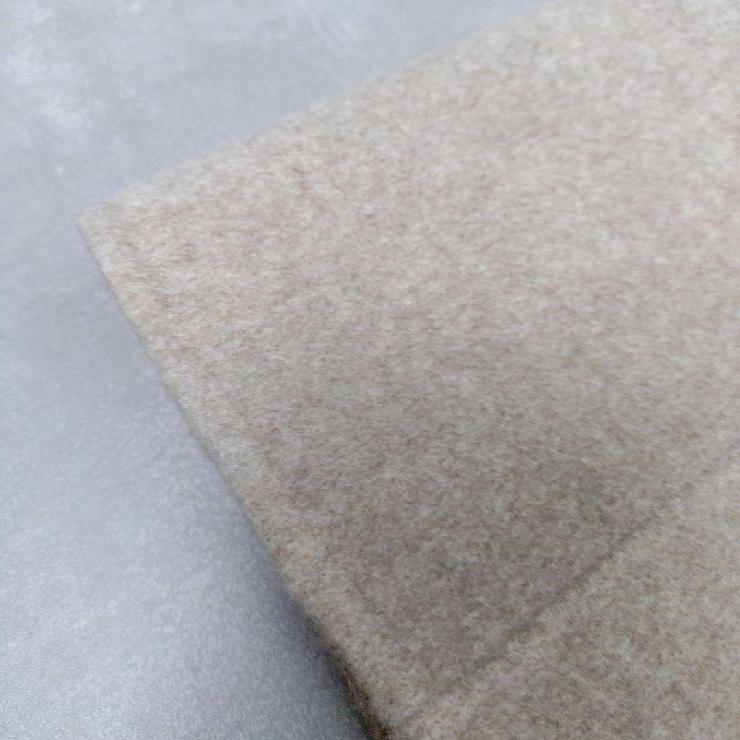 GALERIE VIE　ウールダブルフェイス チェスターコート　ベージュ　36