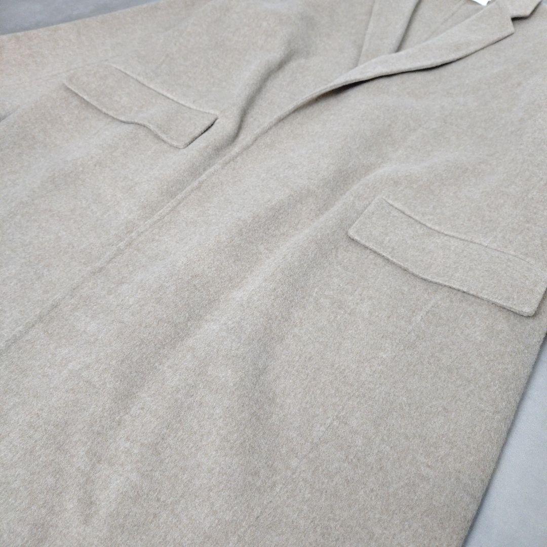 GALERIE VIE　ウールダブルフェイス チェスターコート　ベージュ　36