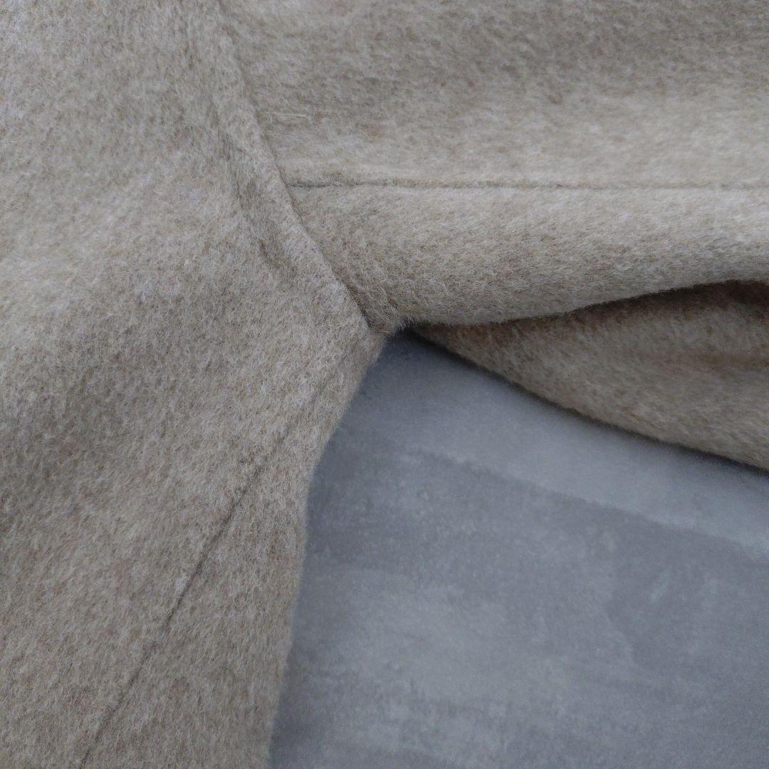 GALERIE VIE　ウールダブルフェイス チェスターコート　ベージュ　36