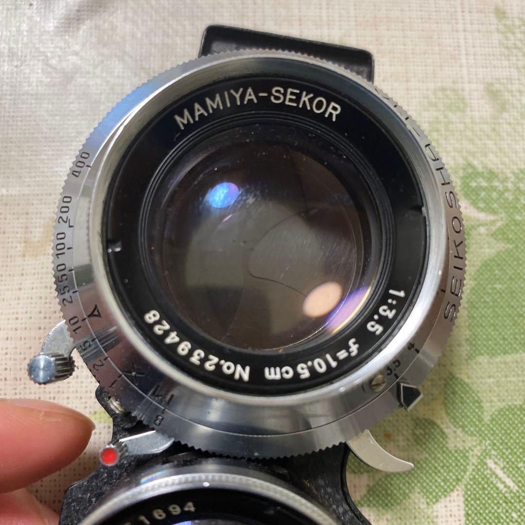 MAMIYA SEKOR 105mm F2.8二眼レンズ