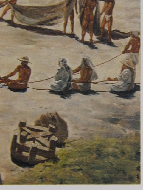 向井　潤吉、まひる、希少な画集より、状態良好、新品高級額、額装付