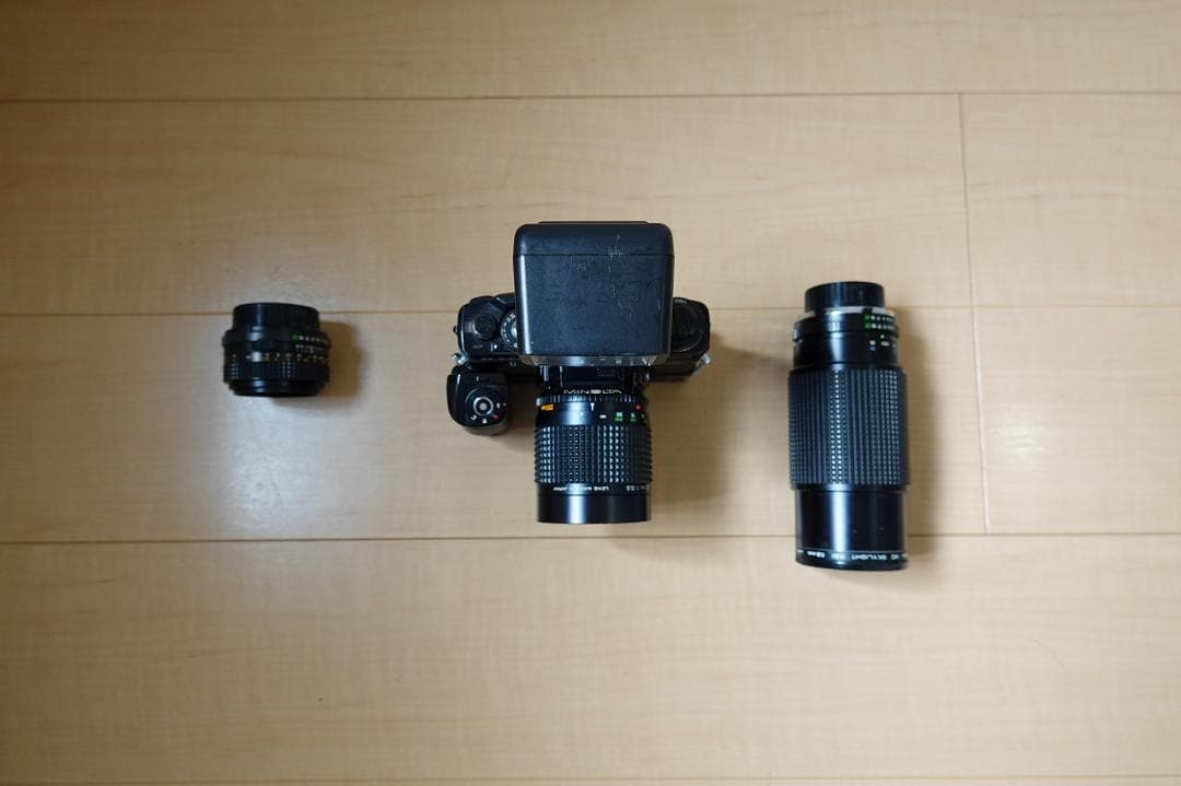 【希少】MINOLTA X-700 フィルム一眼レフ レンズセット