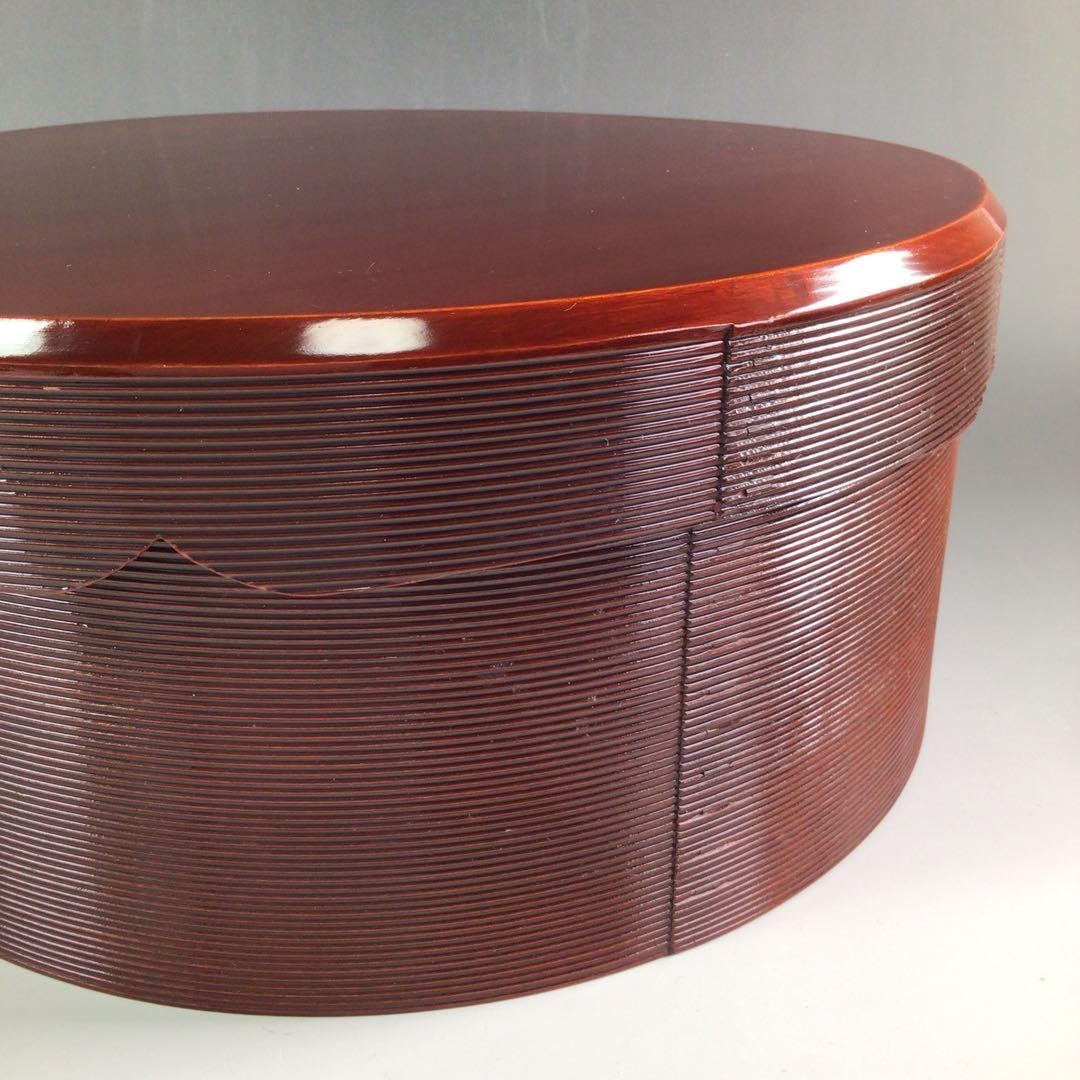 Ｒ３５６　千歳盆　『塗師　川瀬表完作』『花押』『銀杏蒔絵』　共箱　茶道具