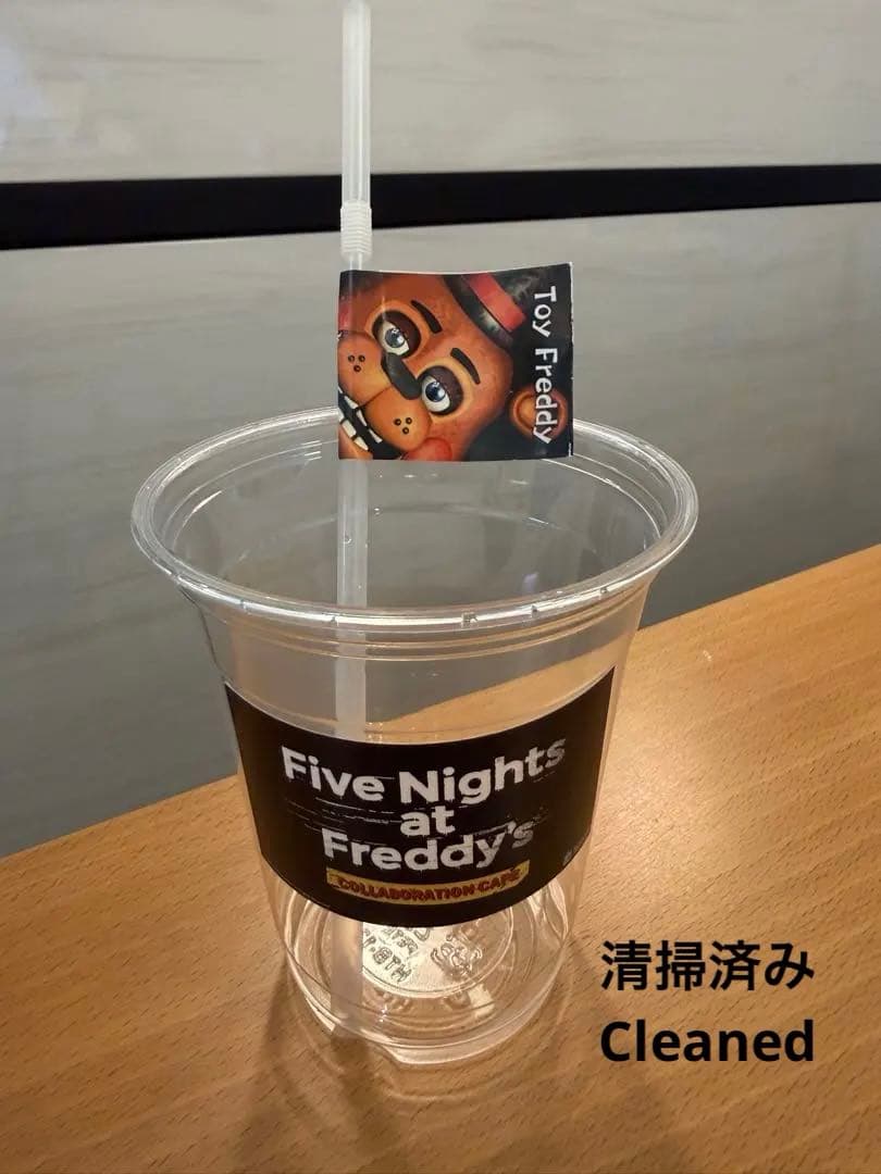 FNAFコラボカフェ　ピザ　空箱　Pizza Empty Box (JAPAN)