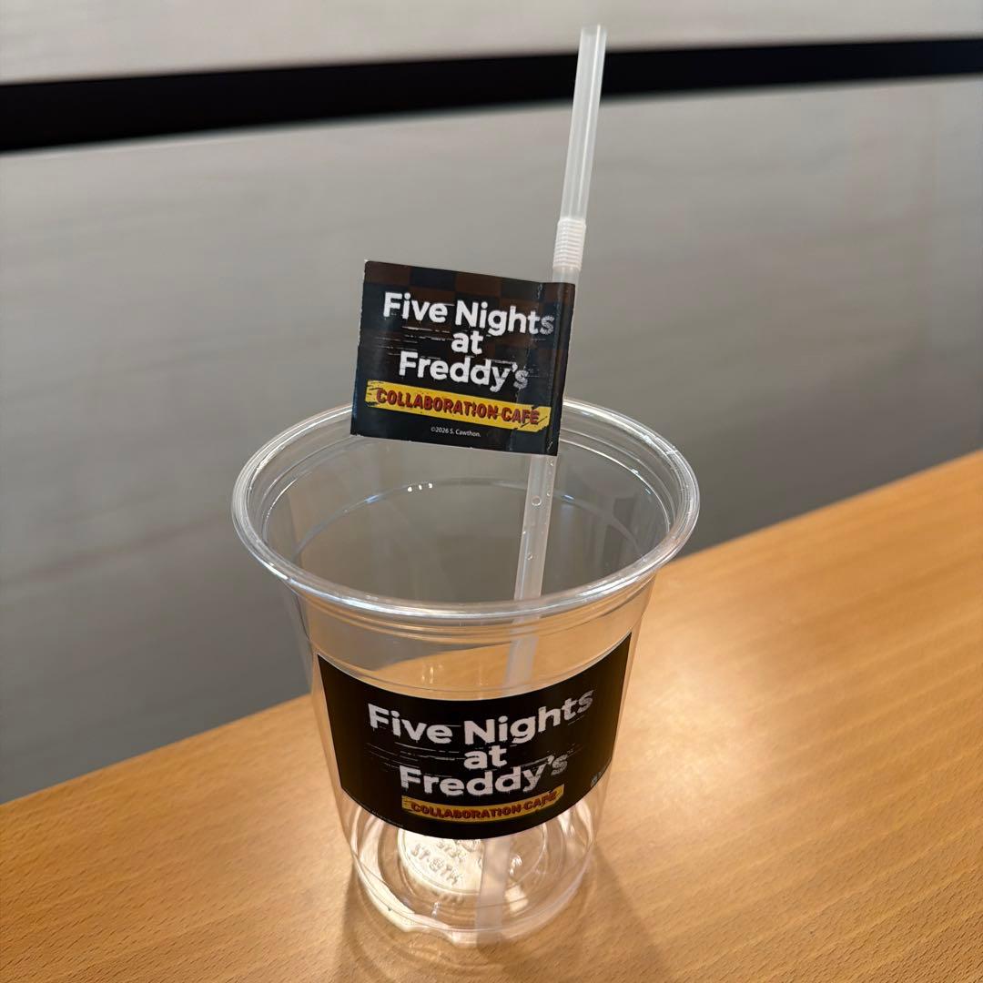 FNAFコラボカフェ　ピザ　空箱　Pizza Empty Box (JAPAN)