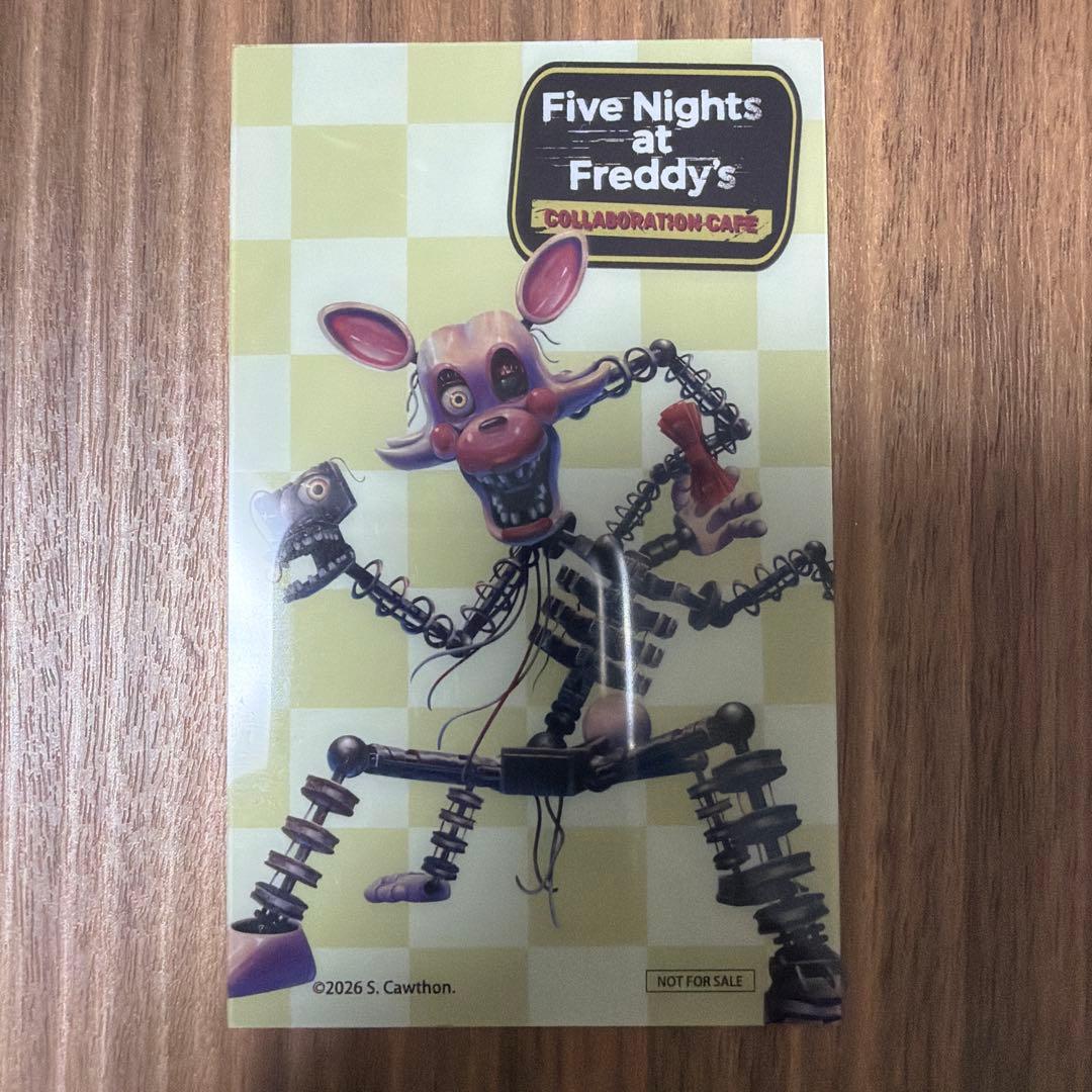 FNAFコラボカフェ　ピザ　空箱　Pizza Empty Box (JAPAN)