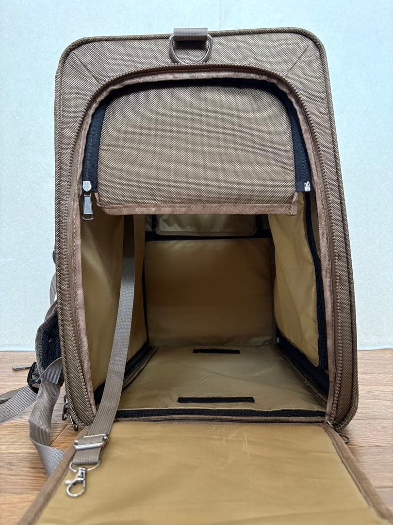 PET SOIEX ブラウンキャリーバッグ&カート