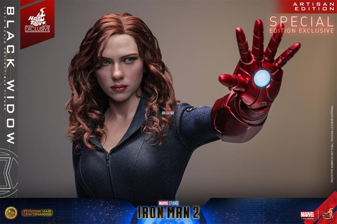 ホットトイズ1/6アルチザン ブラック・ウィドウ ボーナス付 MMS757AEB