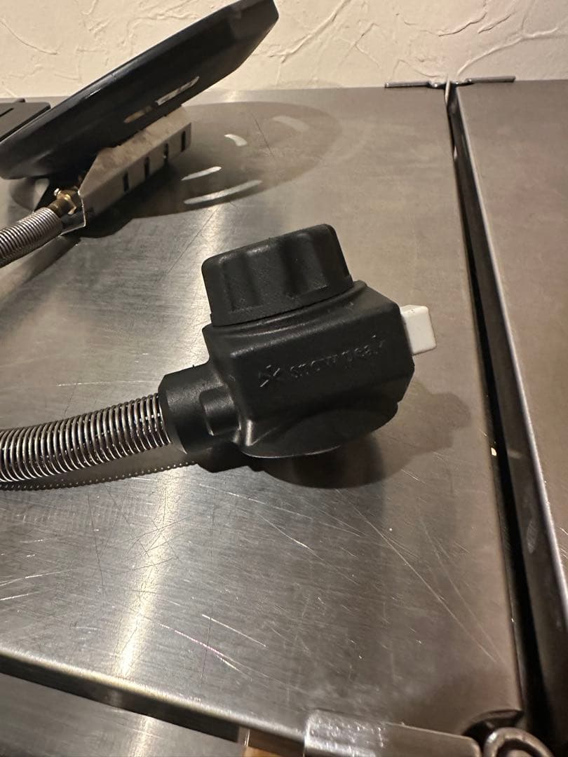 スノーピーク フラットバーナー カスタム ブラック  peak