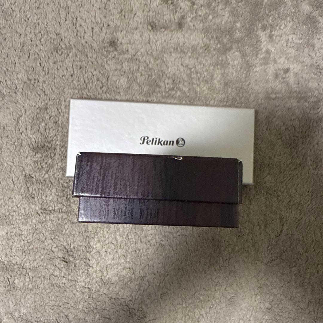 ペリカン　D405 ペンシル　ブルー縞　0.7mm シルバートリム