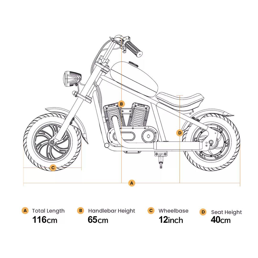ハイパーゴーゴー　子供用電動乗用バイク