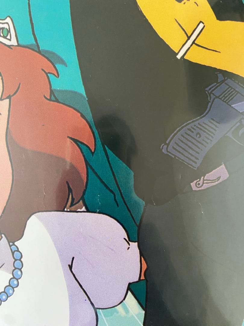 【激レア】カリオストロの城　ルパン　クラリス　ポスター　宮崎駿　B2サイズ　C