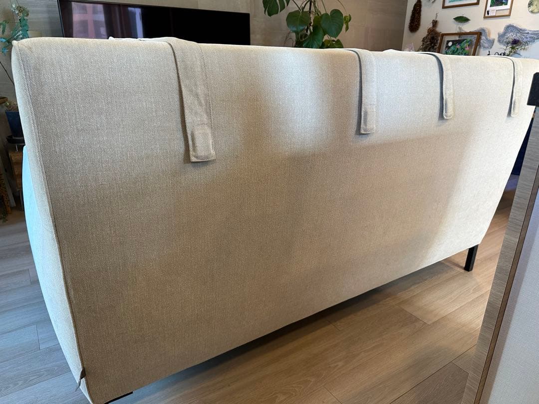 ⭐︎min⭐︎eilersenベージュ 2人掛けソファ