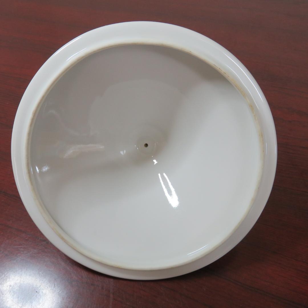 名古屋製陶所 大冠マーク NS シュクリエ 砂糖入れ 共箱 トング付き 欠け