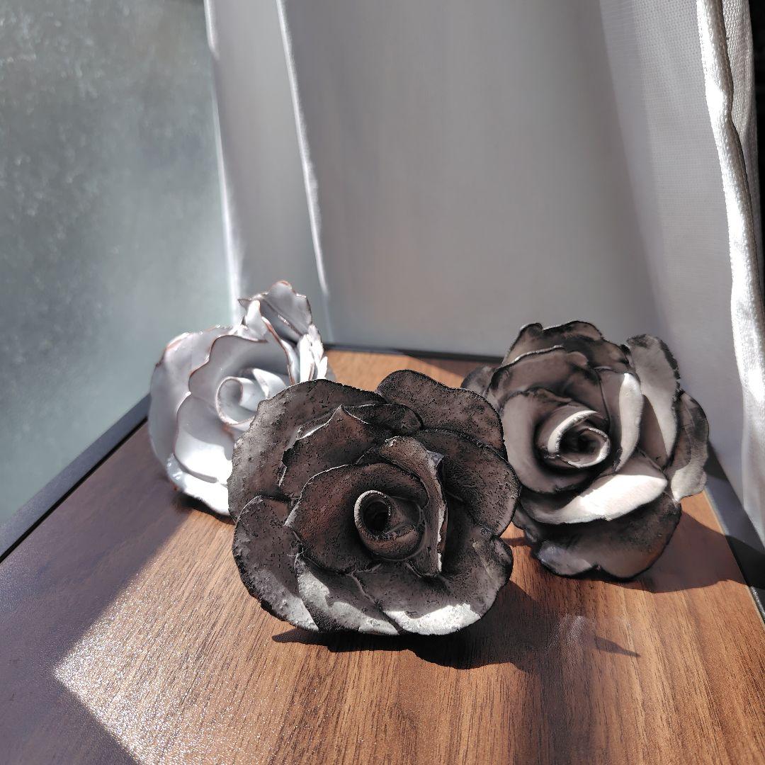 ヴァレリー　カサド　バラ　オブジェ　置物　薔薇