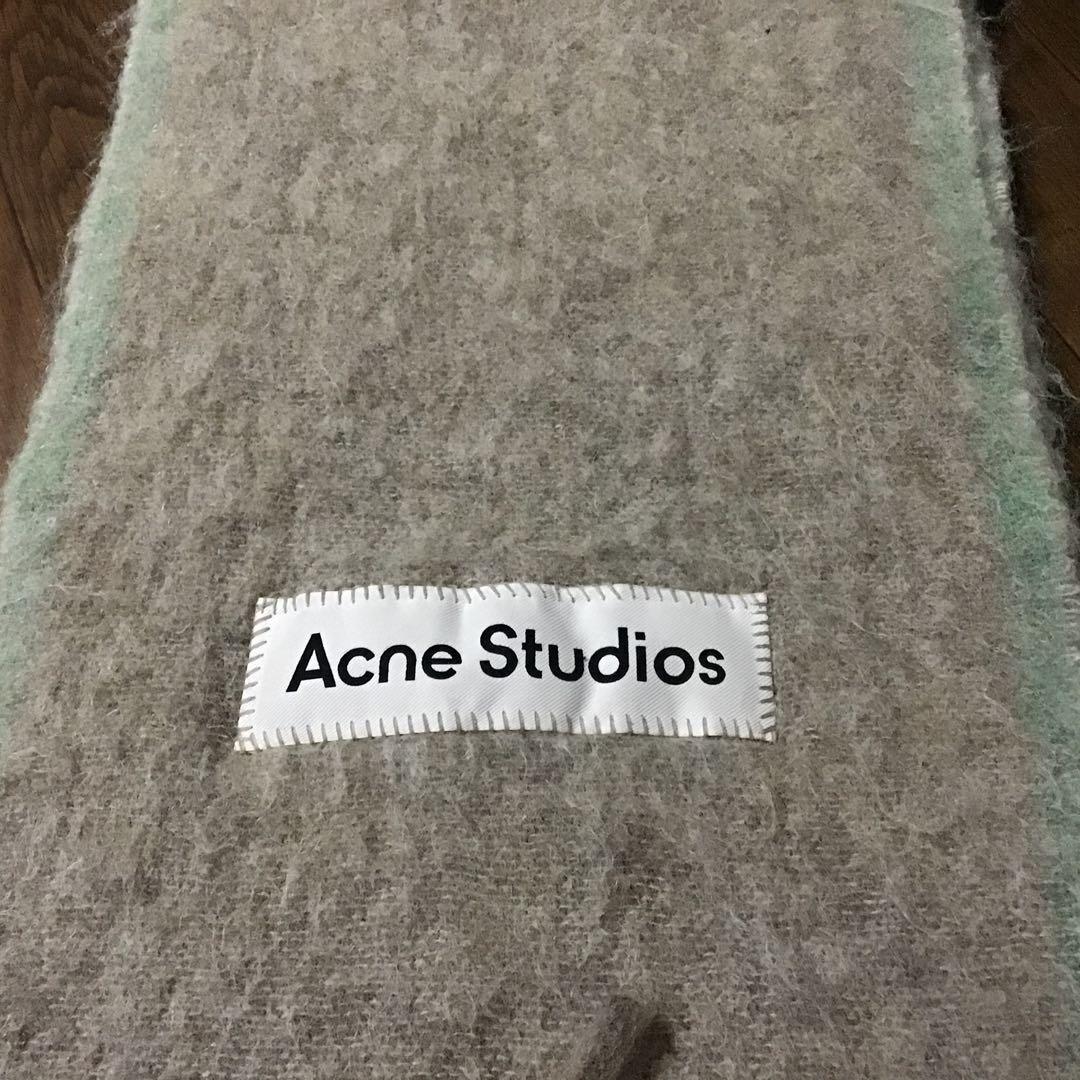 acne studios アグネストゥディオス　マフラー　グレー　国内正規品