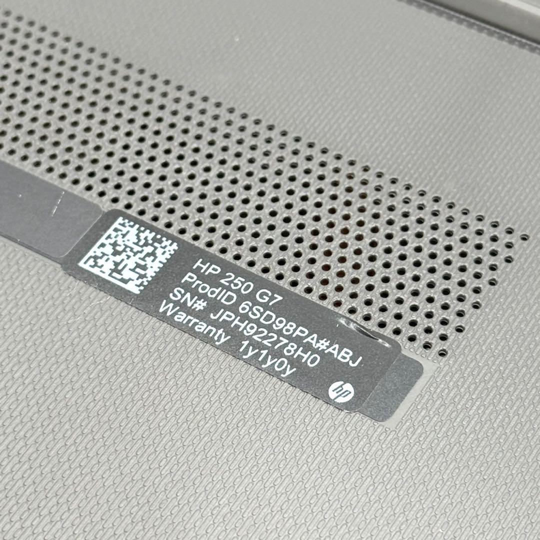 ノートパソコン 8世代CORE i5 HP メモリ8GB ストレージ無し