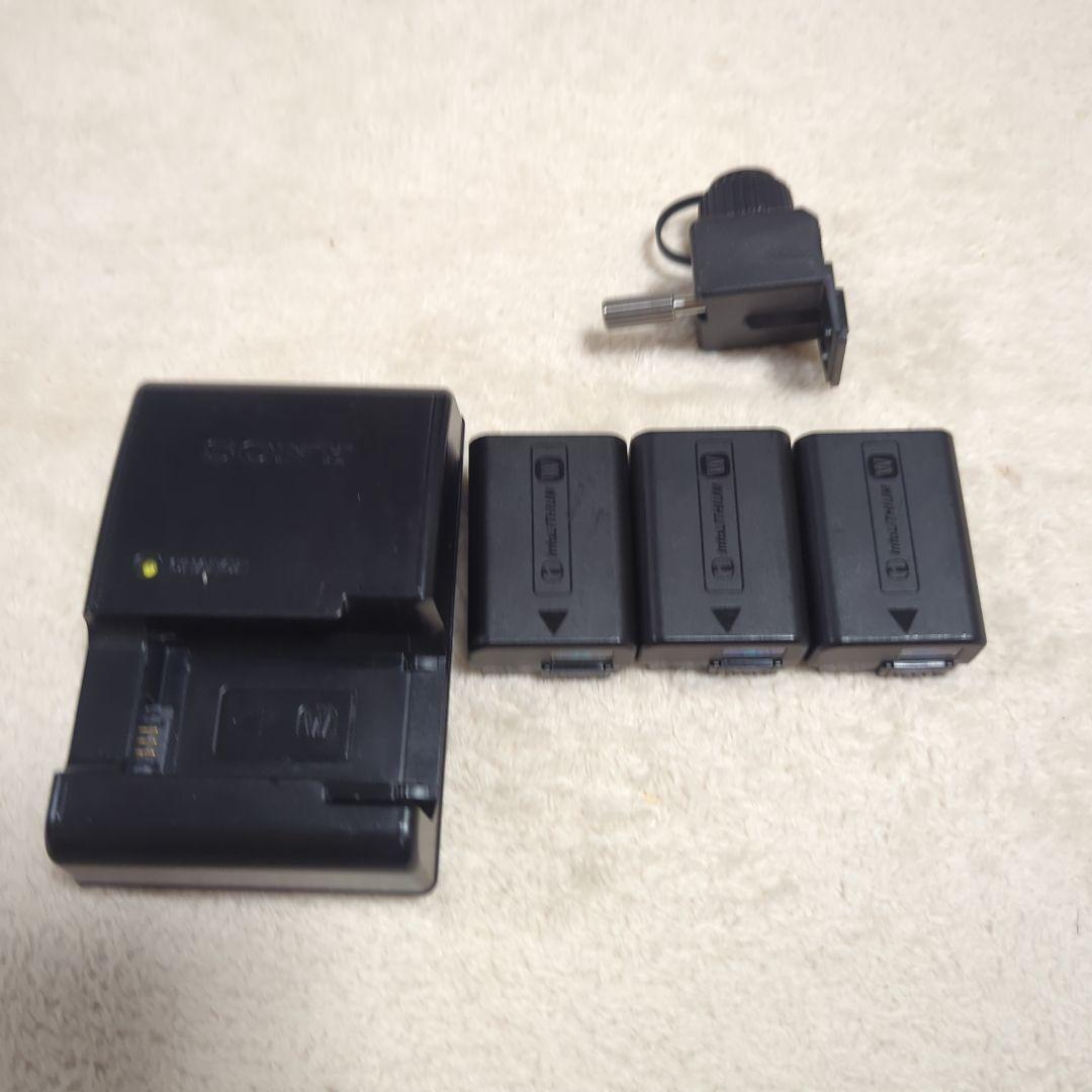 SONY α7R2 純正バッテリー3つ付き