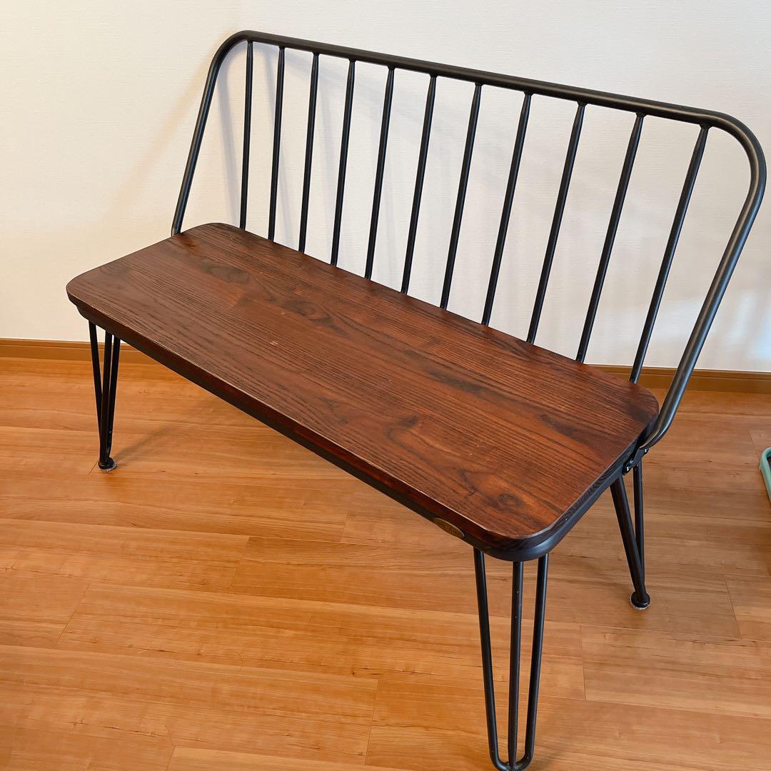 〈週末SALE〉ダイニングベンチ　ダイニングチェア　ベンチソファ　リビングベンチ