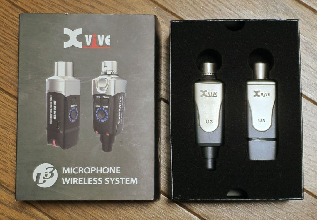 Xvive U3 ワイヤレスマイクシステム セット
