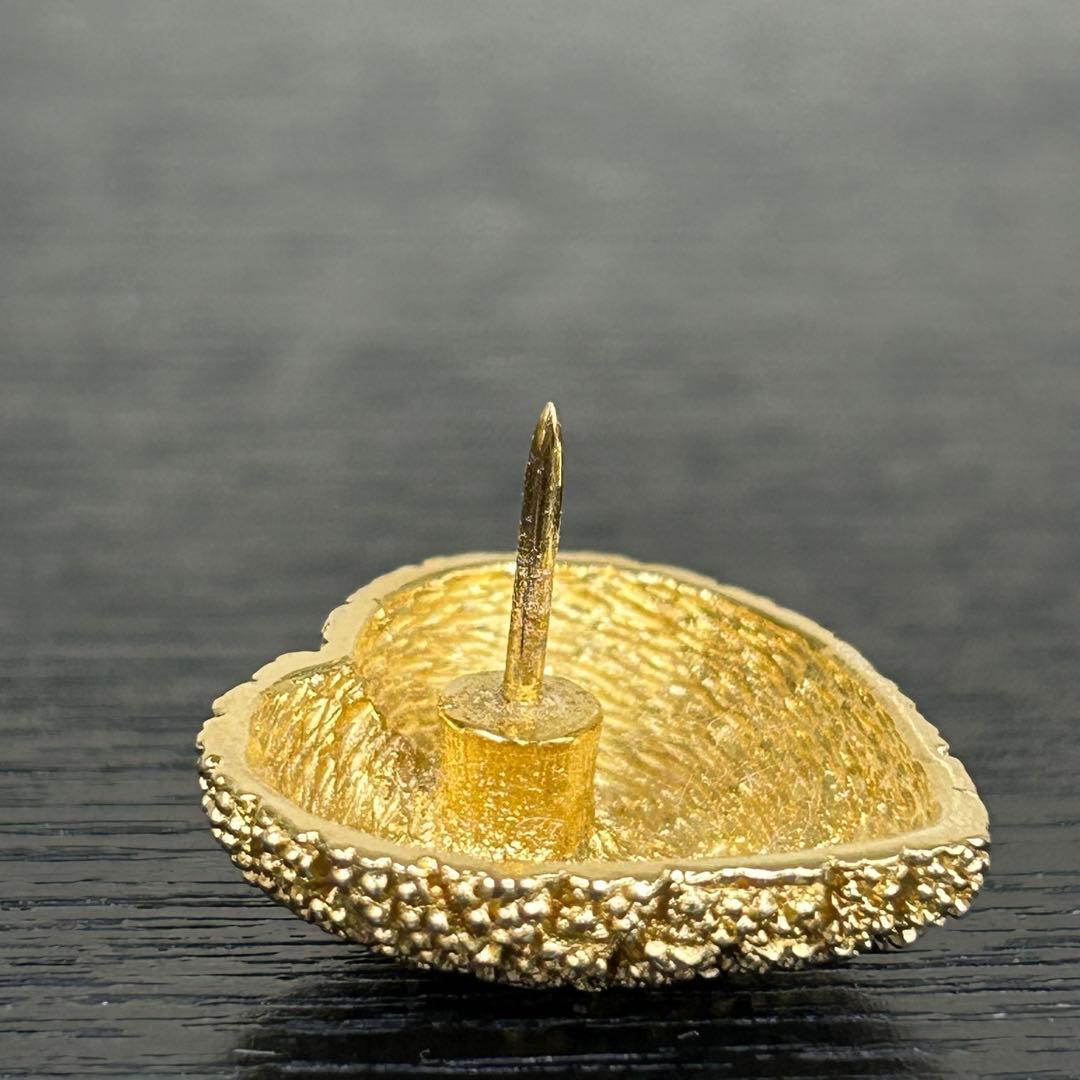 ディオール　ピンバッチ　エンブレム　ハート　ロゴモチーフ　ブローチ　バッチ　箱付