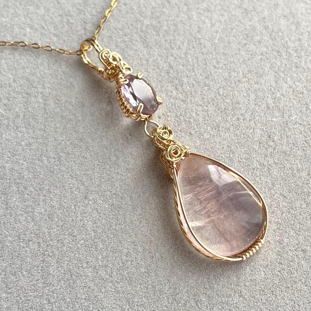 ブルーラブラドライトペンダントトップ、カイヤナイト＆フローライト、計3点