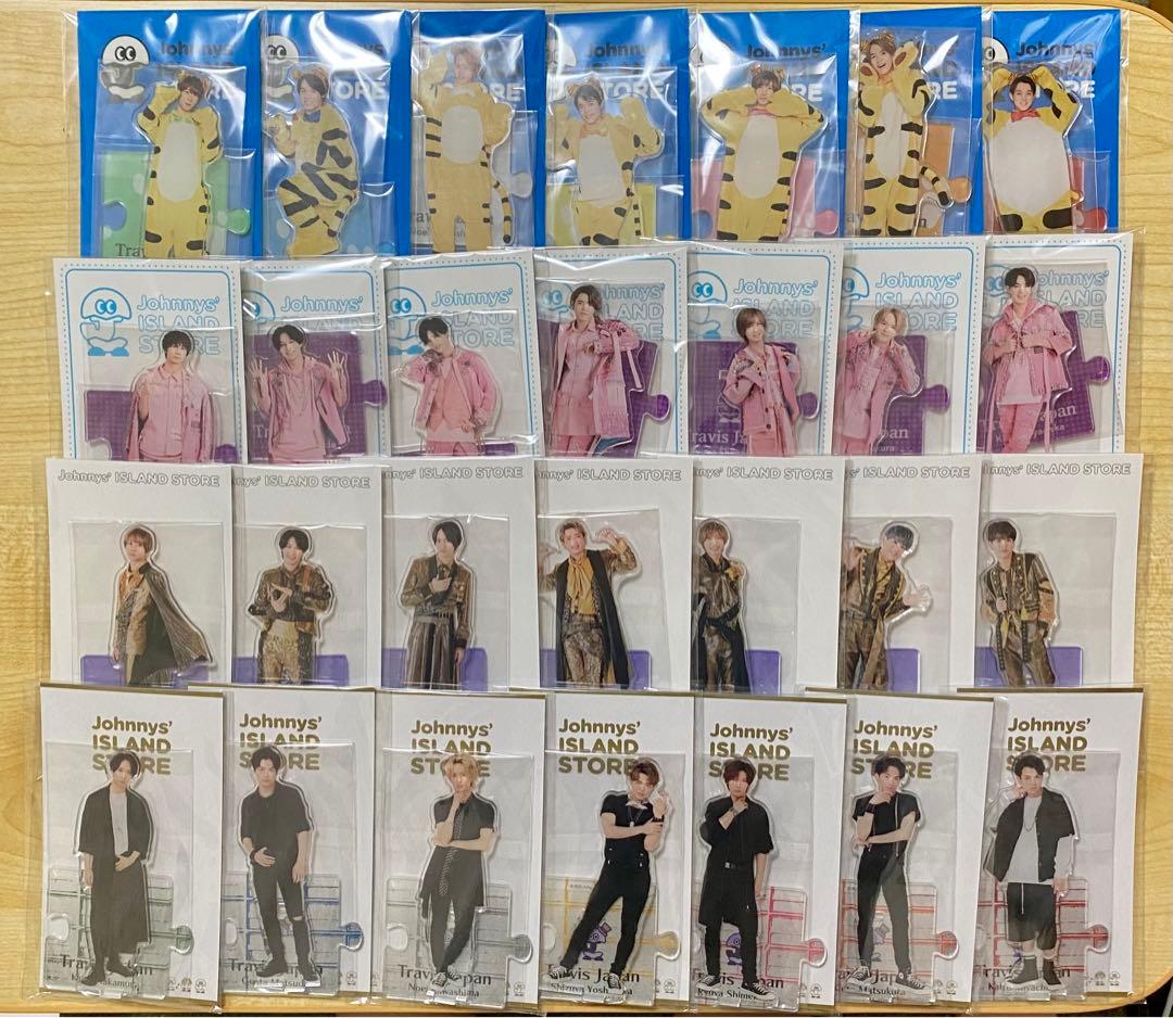 TravisJapan トラジャ アクスタ アクリルスタンド 全メンバーセット