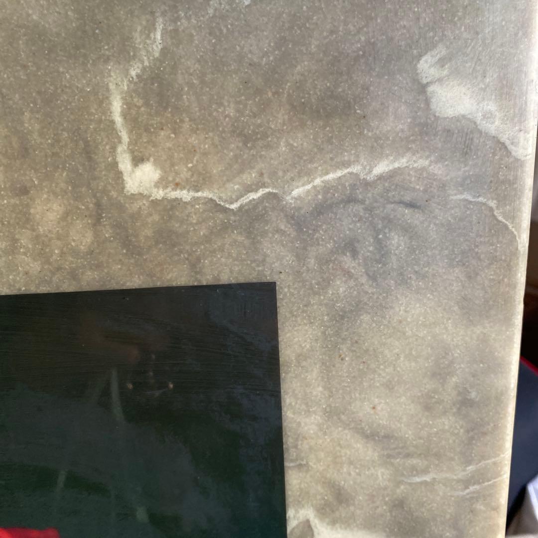 【希少！大理石額縁】バラの写真　縦54㌢横46.5㌢厚さ1.8㌢