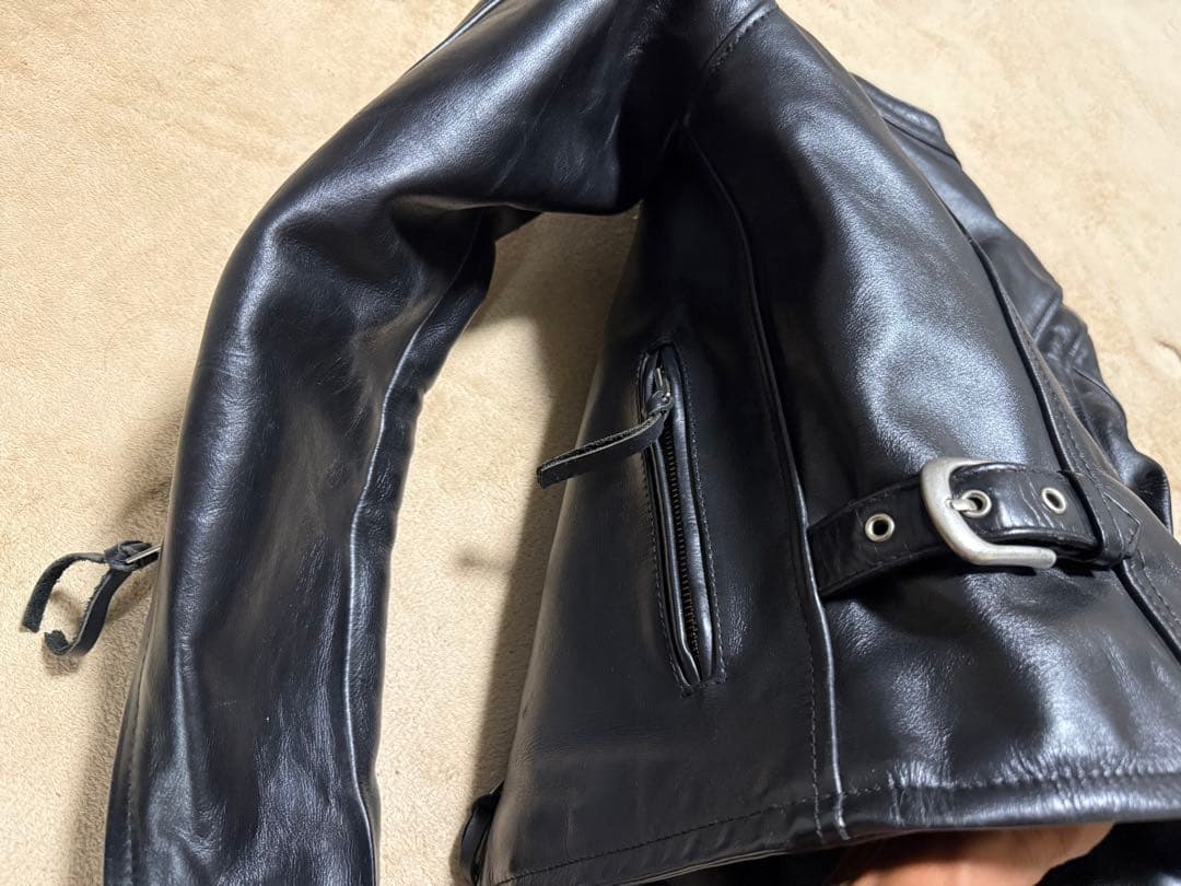 KADOYA カドヤ　レザージャケット　シングル　Sサイズ