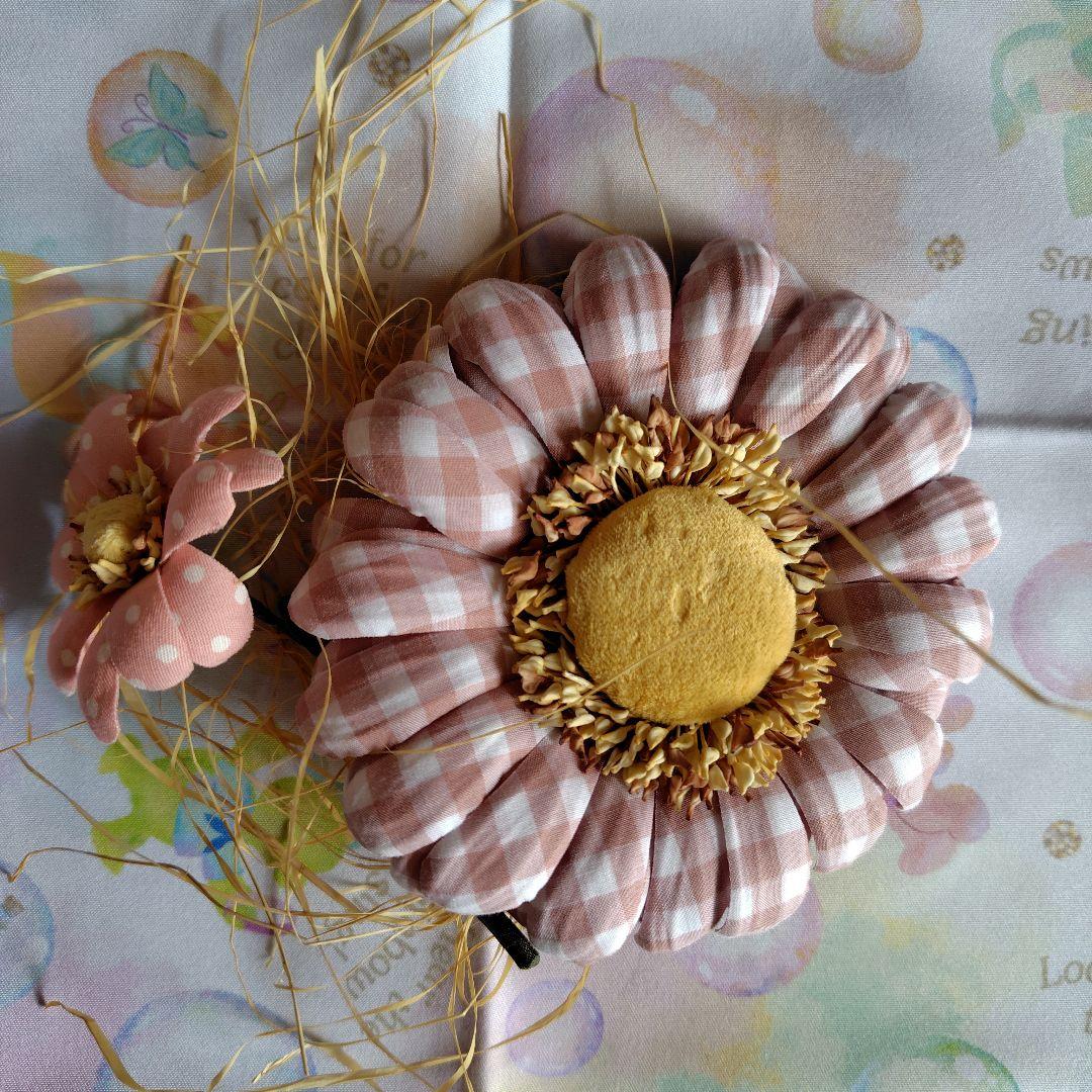 ピンクハウス　ひな菊コサージュ