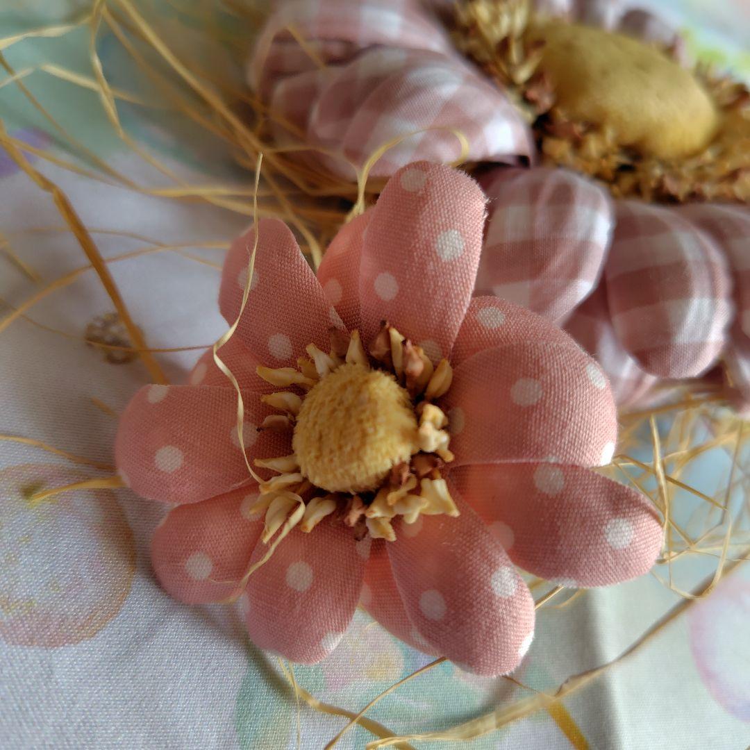ピンクハウス　ひな菊コサージュ