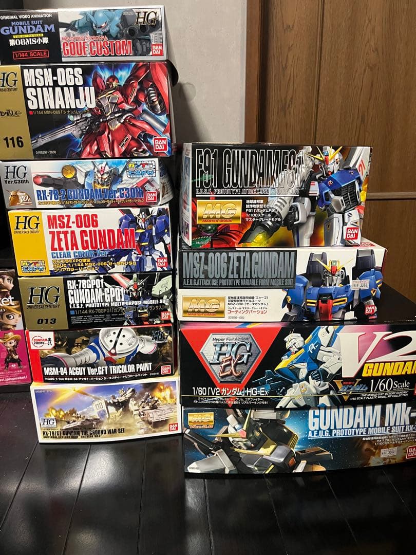 【未組立】ガンプラまとめ売り HG・MG 11点セット 限定/クリアカラー等