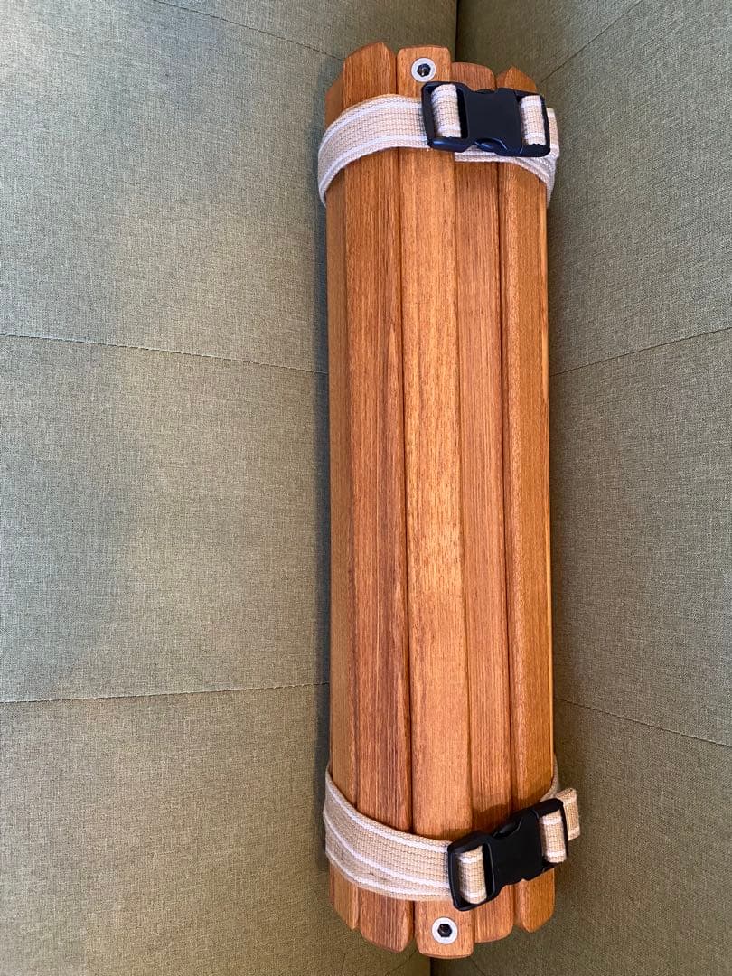 キャンプマニアプロダクツ　ロールトップテーブル