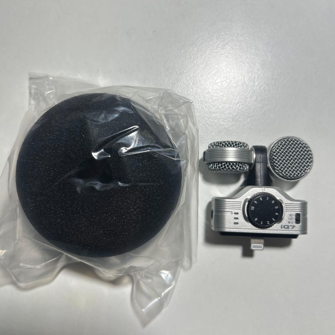 ZOOM iQ7 MS ステレオマイクロフォン