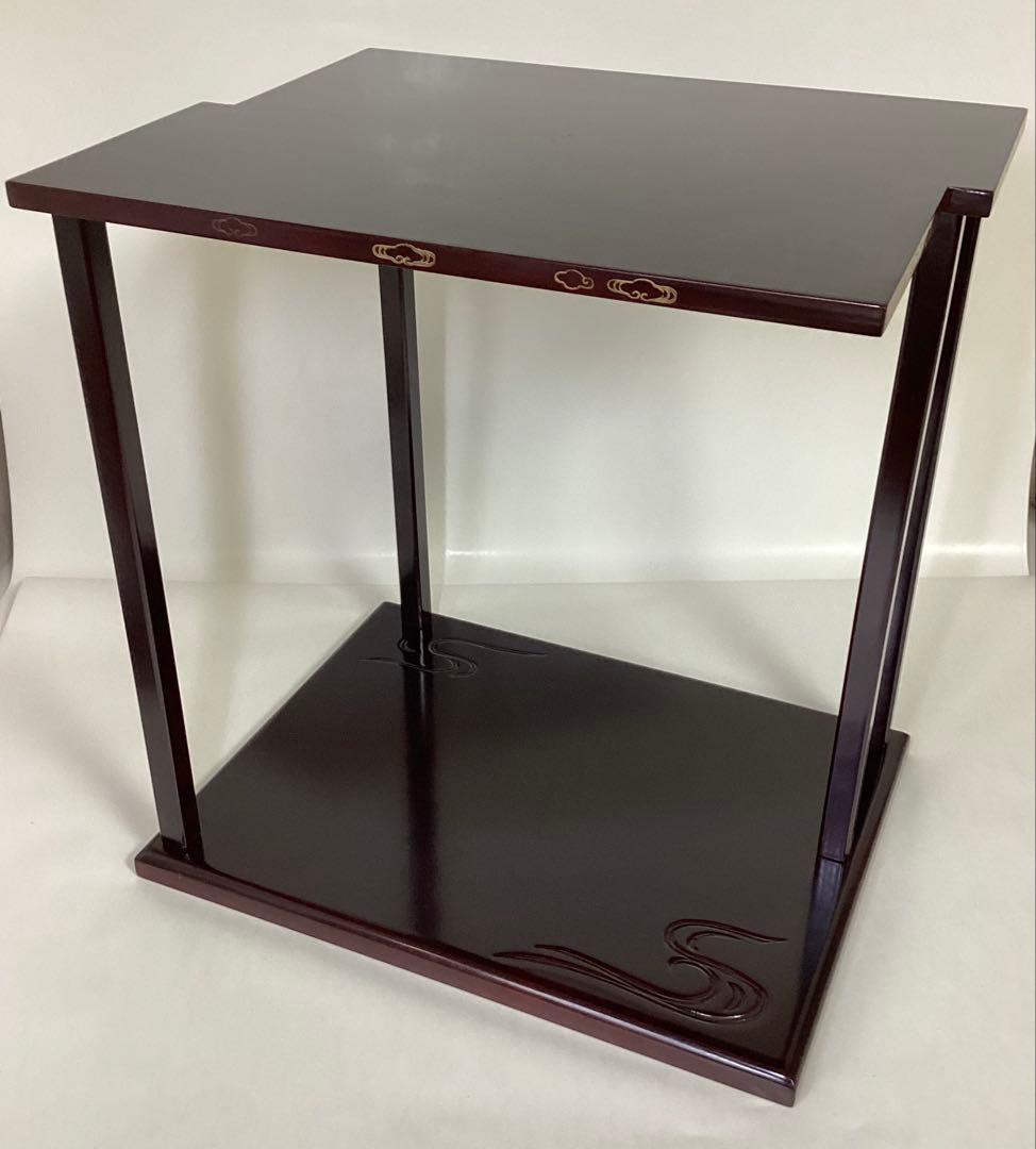 山雲棚 組立式 紙箱入 茶道具 古物品