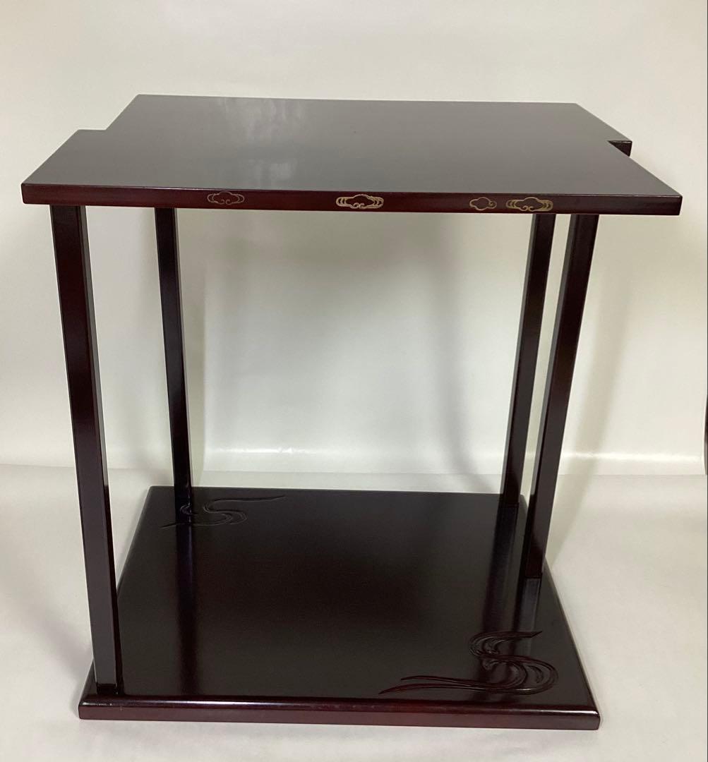 山雲棚 組立式 紙箱入 茶道具 古物品