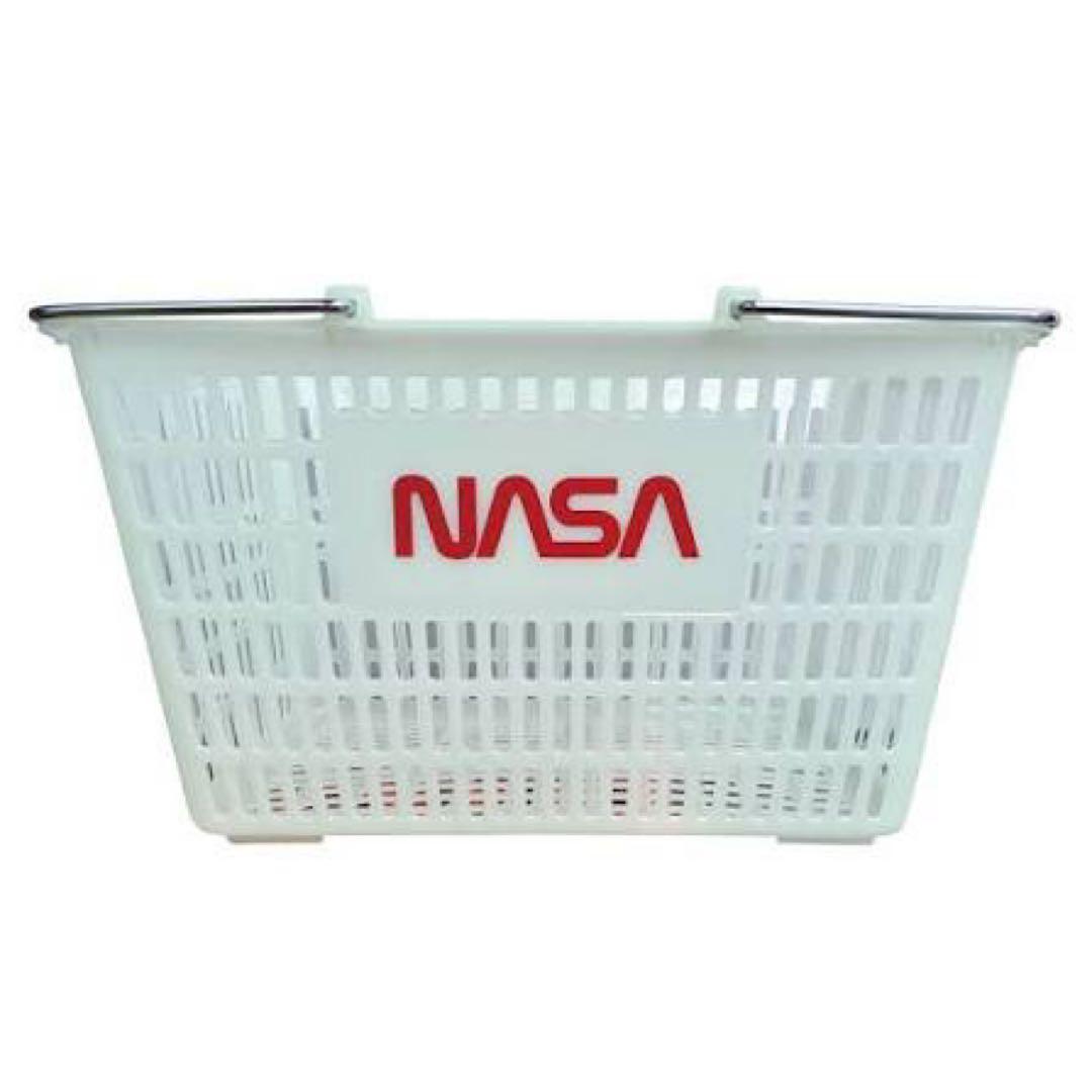 NASAロゴ入りショッピングバスケット（新品未使用品）