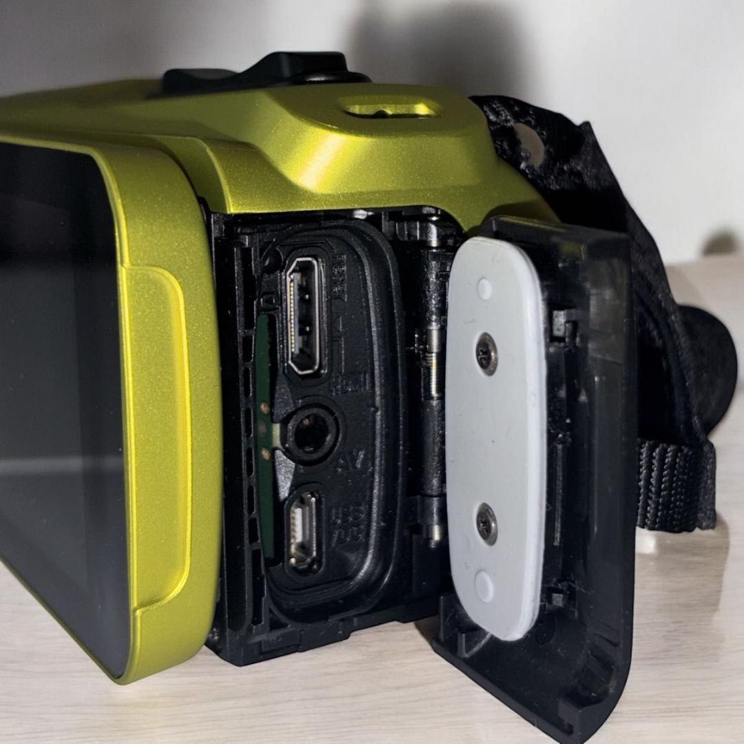 【側面固定不備】Victor JVC GZ-R480-Y イエロー