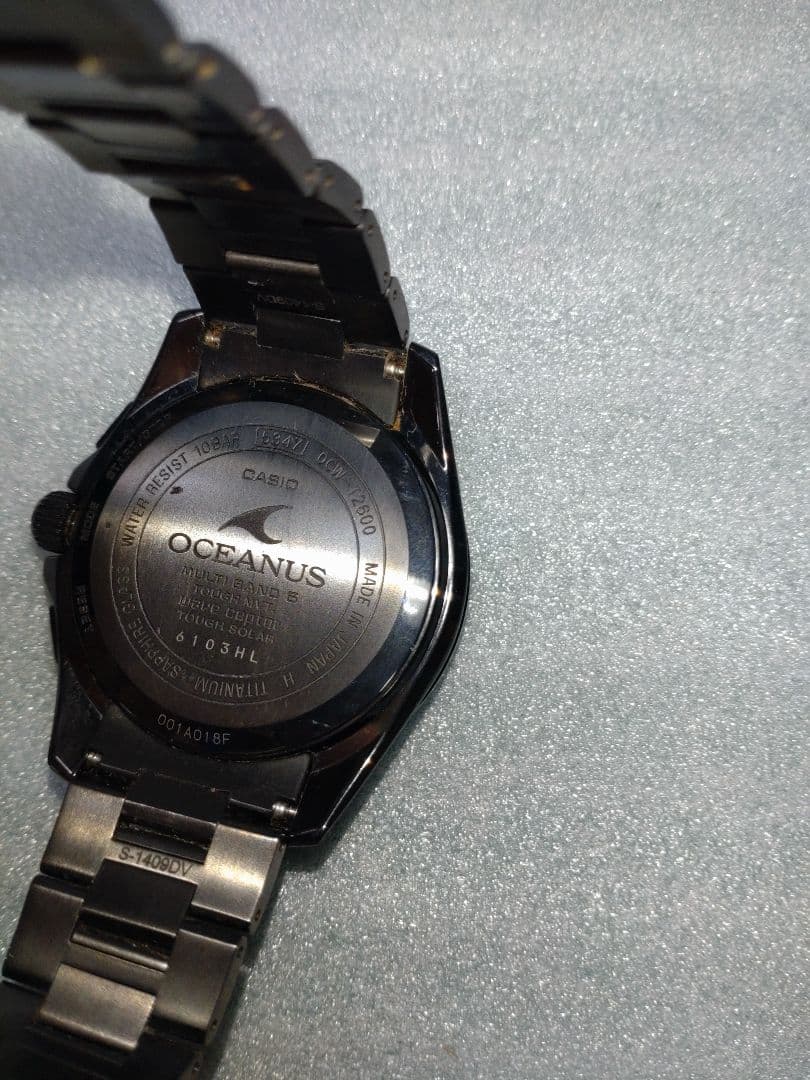 時計 OCEANUS ocw-T2600B-1AJF