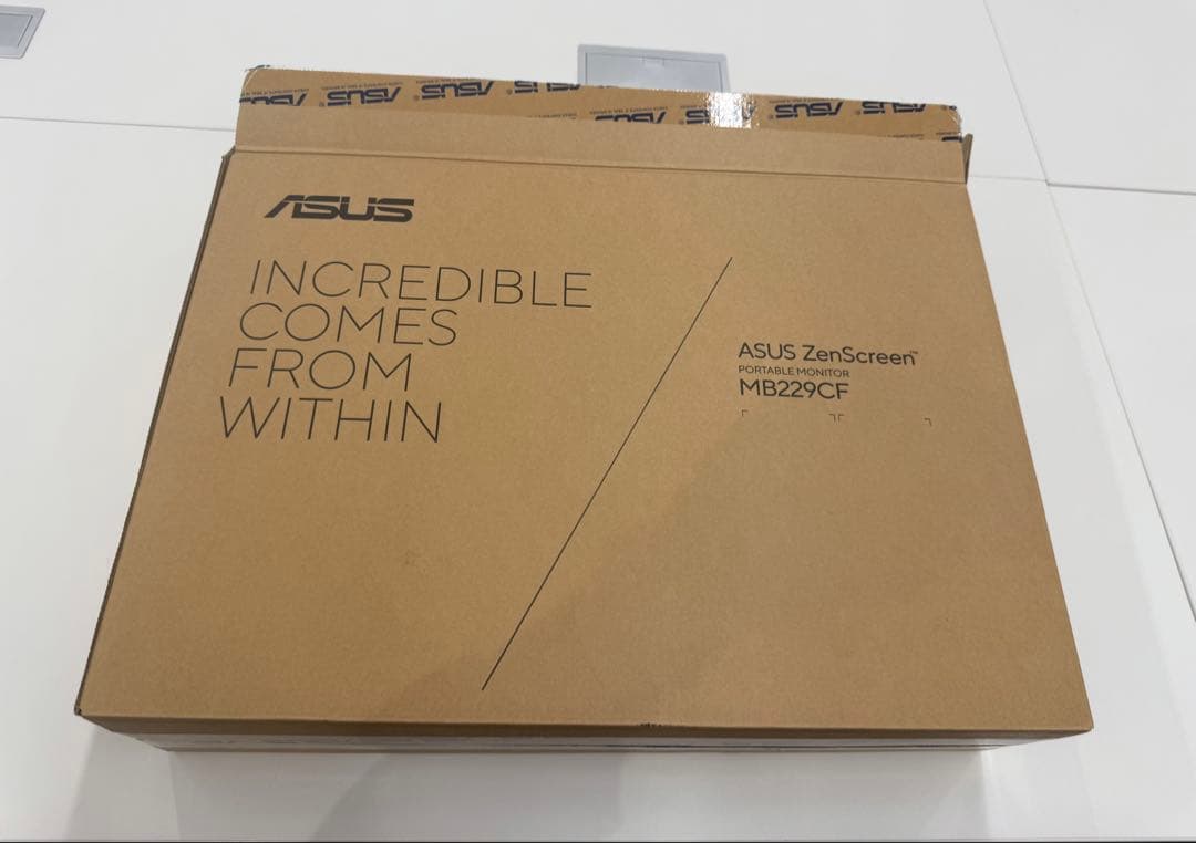 ASUSモニター 本体/ZenScreen MB229CF-J 22インチ