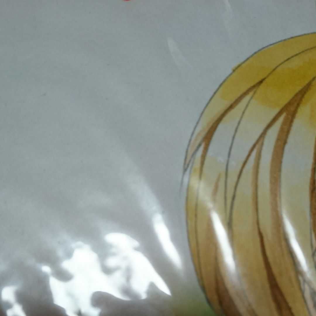 北沢きょう 直筆イラストサイン色紙 抽選プレゼント品