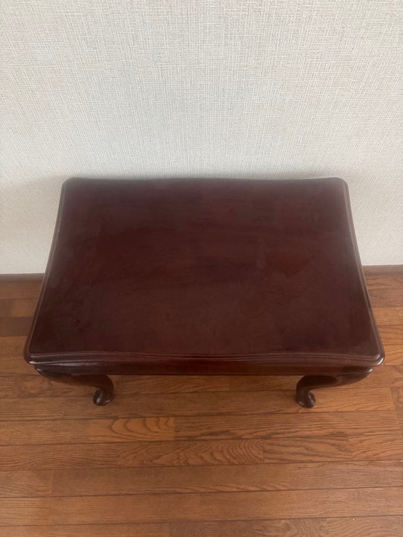 【お値下げ】MARUNI マルニ サイドテーブル 花台　天然木 マキシマム 猫足