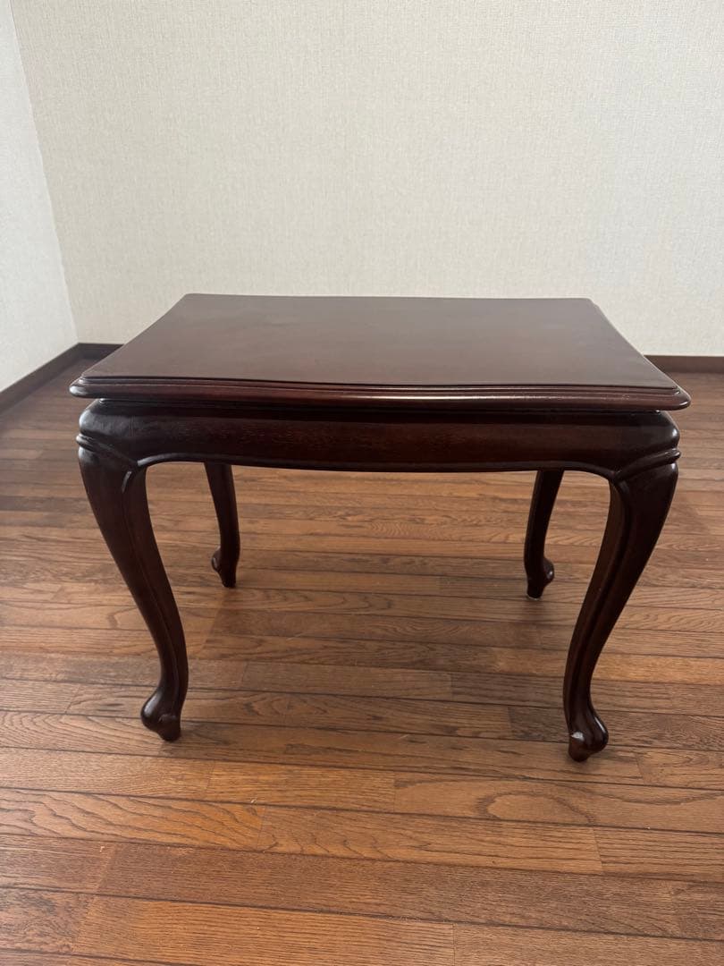 【お値下げ】MARUNI マルニ サイドテーブル 花台　天然木 マキシマム 猫足