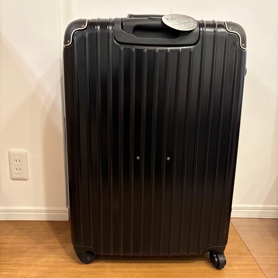 【新品】スーツケース/ブラック/大容量107L