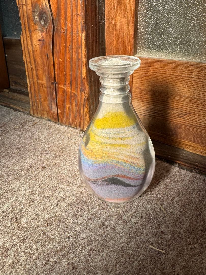 EXPO 2025 砂のアート 置物 万博 ヨルダン館サンドアート