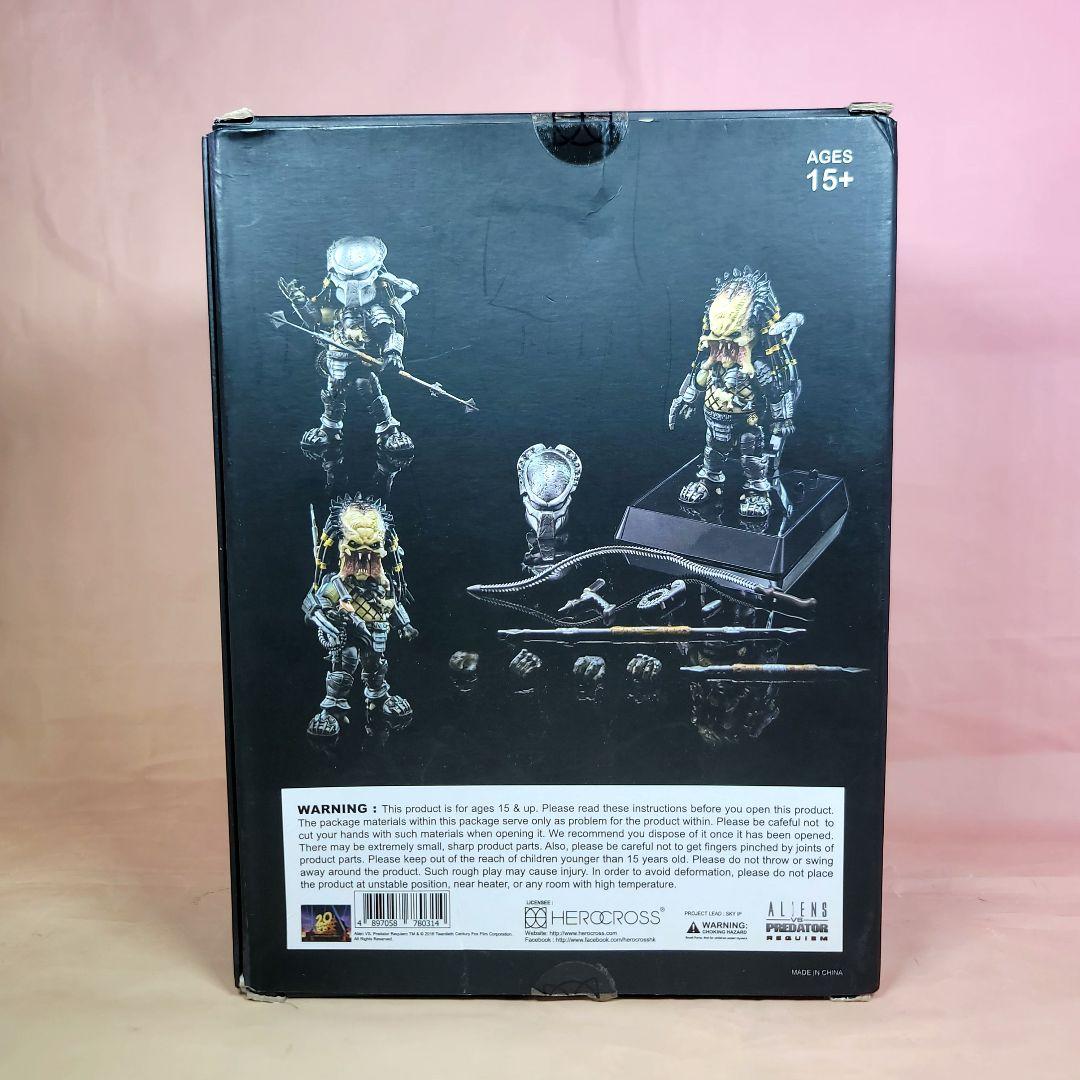 【HEROCROSS】激レア ウルフプレデターフィギュア AVP レクイエム