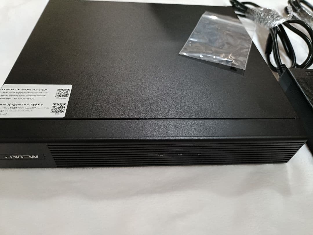 H.View NVRビデオレコーダー 8CH H.265対応 (HDDなし)